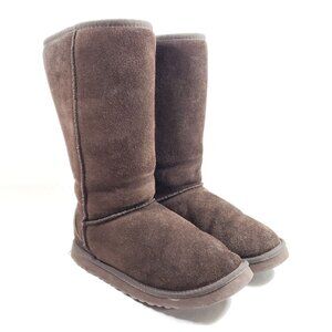 UGG Australia Women's Size 7 Brown Suede Leather Boots